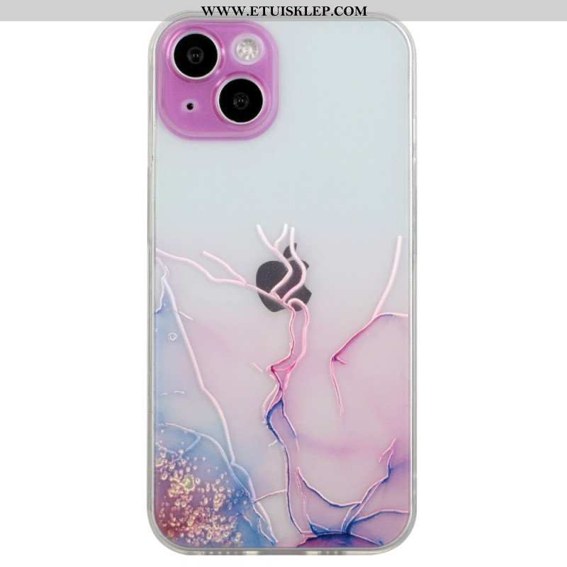 Etui do iPhone 15 Plus Styl Marmurowy